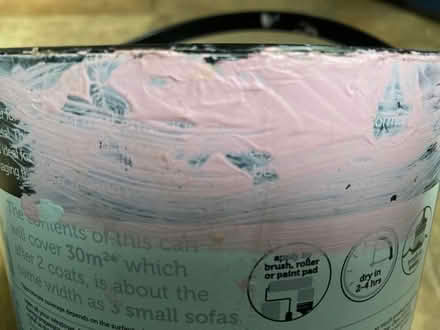 Photo of free Candy pink paint matt emulsion (Malvern Link WR14) #2
