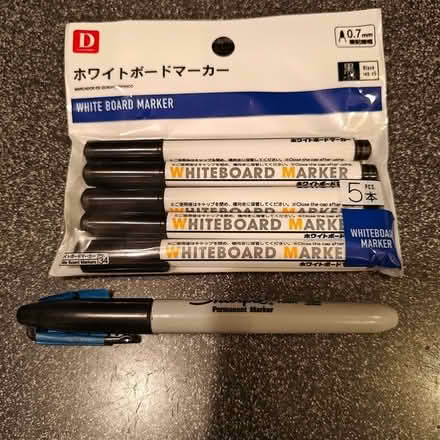 Photo of free Small white board markers, 5-pack (Magnuson) #1