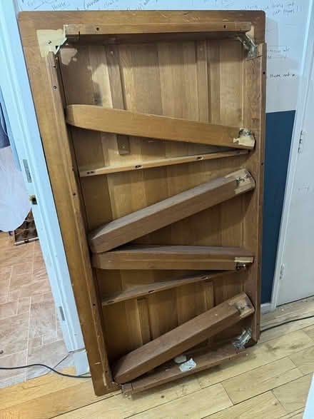 Photo of free Real wood table with leaves (Camden NW1) #3