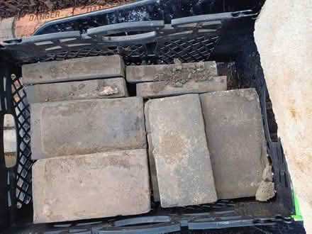 Photo of free Concrete breeze block and victorian floor bricks (Mackworth Estate DE22) #1