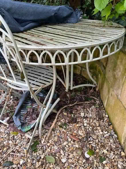 Photo of free Garden furniture - metal (Weston) #1