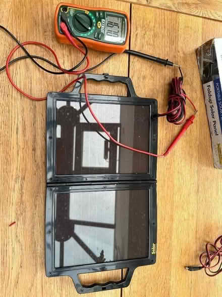 Photo of free Small solar panel (Camberley GU15) #3