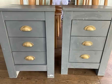 Photo of free Two sturdy bedside tables (Kendal) #1