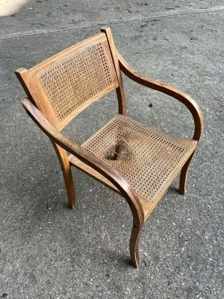 Photo of free Retro wicker chairs (Northwest Austin) #2