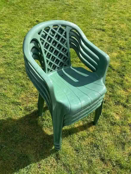 Photo of free Garden Chairs X 4, Green (St John's WR2) #3