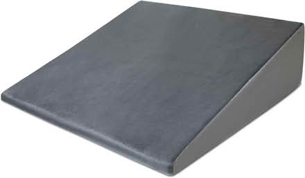 Photo of free Large velour wedge pillow, 25x25x8 (Parker Ave at Pearl, Aurora) #1