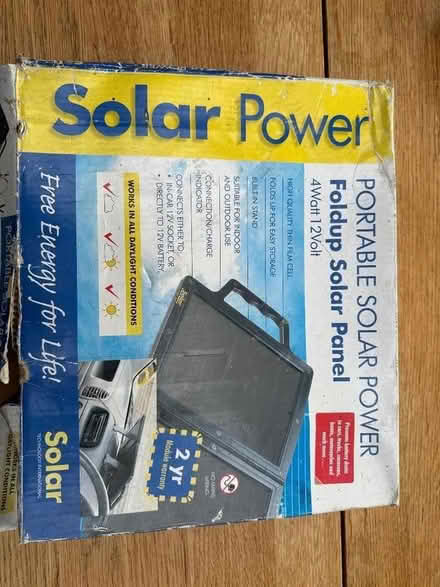 Photo of free Small solar panel (Camberley GU15) #2