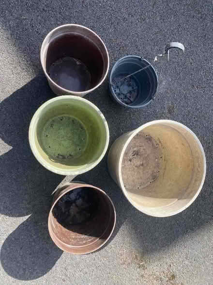 Photo of free Plastic plant pots - used (Chineham RG24) #1