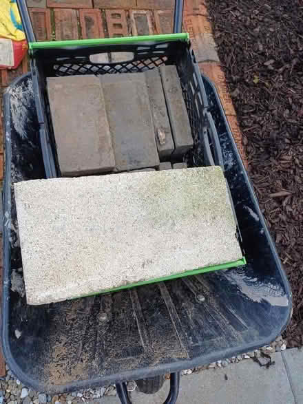 Photo of free Concrete breeze block and victorian floor bricks (Mackworth Estate DE22) #2