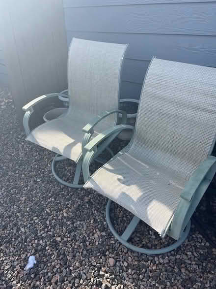 Photo of free Outdoor chairs (Highlands Ranch/Lone Tree) #1