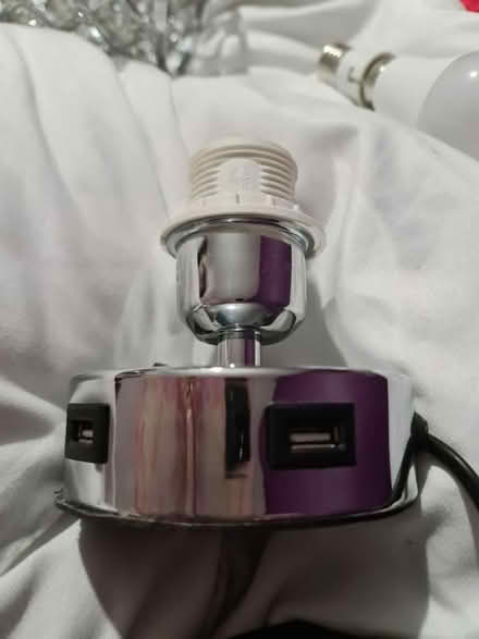 Photo of free Lamp Base with USB charging (chester-le-street) #2
