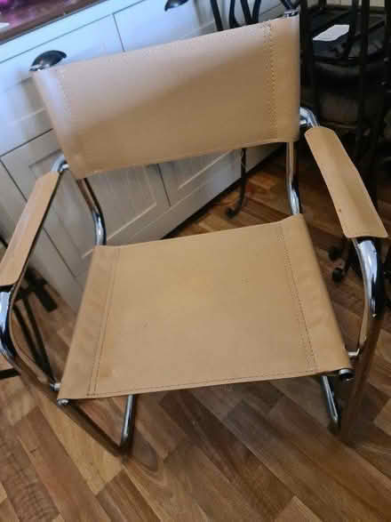 Photo of free Leather Chairs (Sturdy) (chester-le-street) #1
