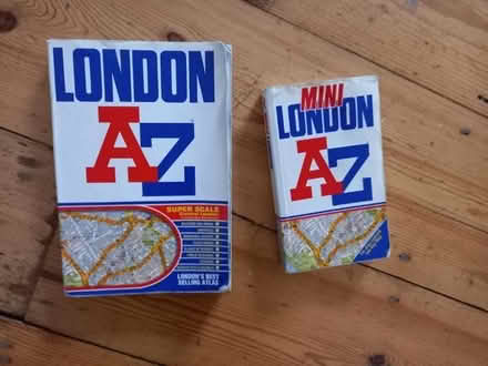 Photo of free Couple of old A to Z books (Loughborough Junction SE5) #1