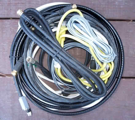 Photo of free Electronic Cables, Mostly New (Saugerties) #1