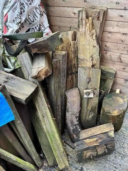 Photo of free Wood off cuts timber joist pieces firewood (Heaton Chapel SK4) #1