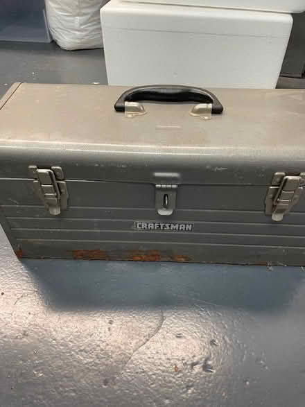 Photo of free Tool box with assortment of tools (NE Portland (NE Couch & 32nd)) #1
