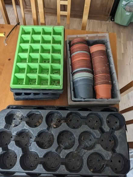 Photo of free Various plant pots and seed trays (Barnehurst DA7) #1