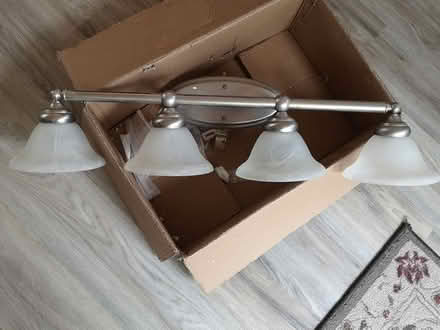 Photo of free 4 light bathroom wall fixture (greenbank&huntclub) #1