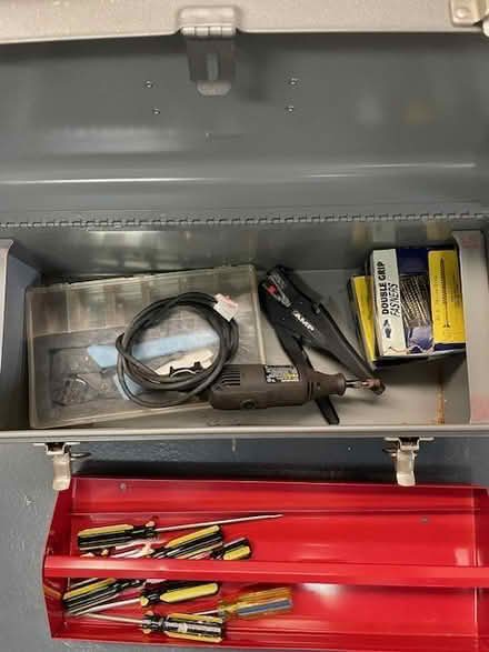 Photo of free Tool box with assortment of tools (NE Portland (NE Couch & 32nd)) #3
