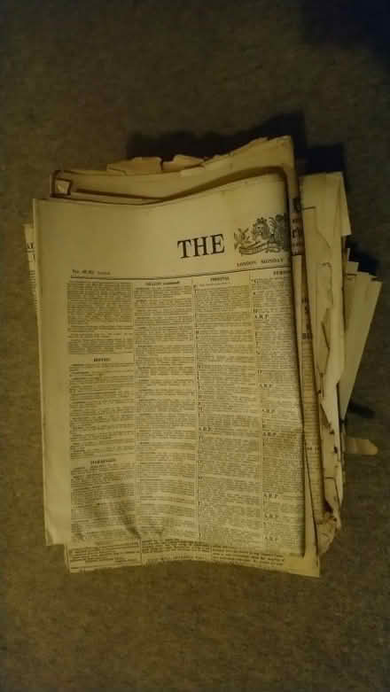 Photo of free Vintage local and national newspapers (Barnstaple EX31) #2