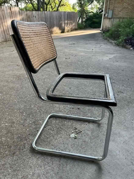 Photo of free Retro wicker chairs (Northwest Austin) #3