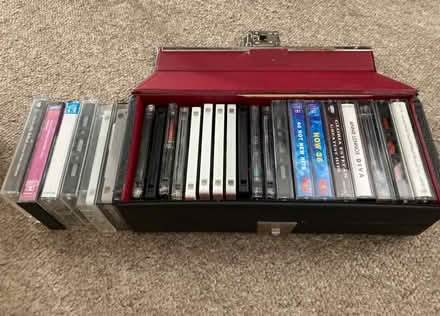 Photo of free Box of cassette tapes (Grange Park WA10) #1