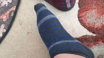 Photo of free AS NEW Trainer socks. Size 6-11 (EX2 hamilton avenue.) #1