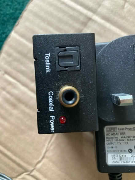 Photo of free Digital to Analog Audio Converter (Culgaith, CA10) #3