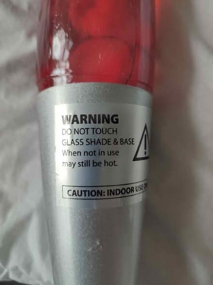 Photo of free Red lava lamp (Bensham NE8) #1
