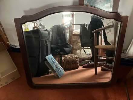 Photo of free Wood framed mirror (DE56 (Kilburn)) #1