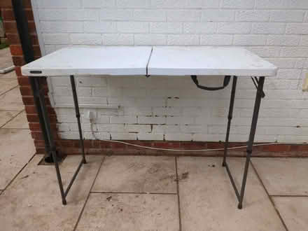 Photo of free Height Adjustable Folding Table (Horsell GU21) #2