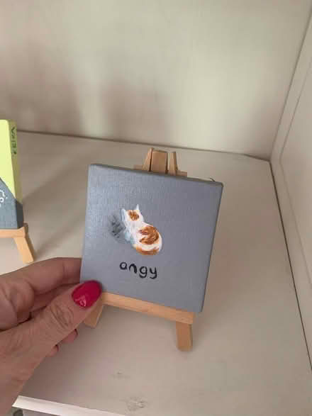 Photo of free 10 Small canvas + stands unopened (Holloway Road N7) #2