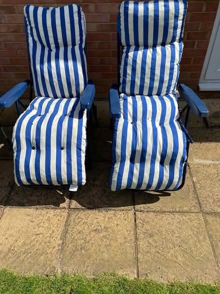 Photo of free Sun Loungers - Adjustable (RG41 Winnersh) #1