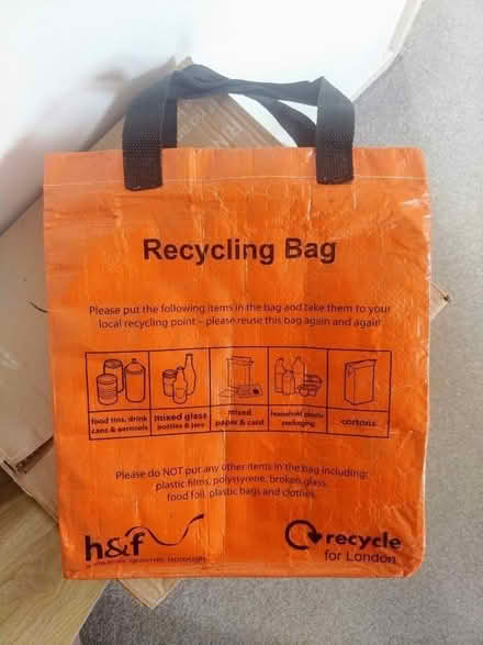 Photo of free Long life recycling bag (Barons Court W14) #1