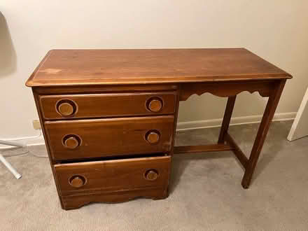 Photo of free Wooden desk 45 x18 x 30 (Northwest Austin) #1