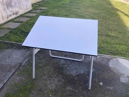 Photo of free Folding adjustable work table (Burlingame hills) #2