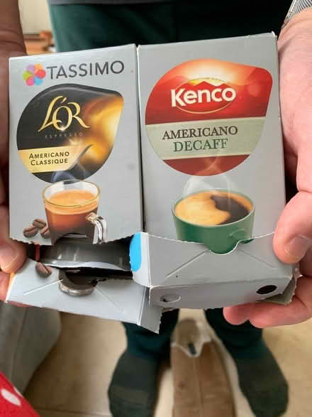 Photo of free Tassimo coffee pods approx 14 (Twerton) #1