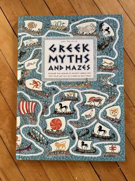 Photo of free Greek Myths maze book (Ball Square) #1