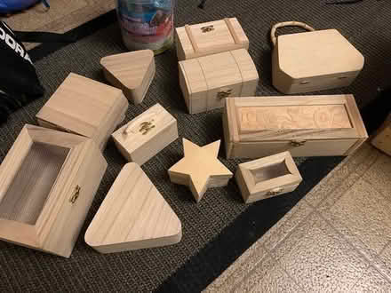 Photo of free Wooden craft items (Melrose (near Common)) #1