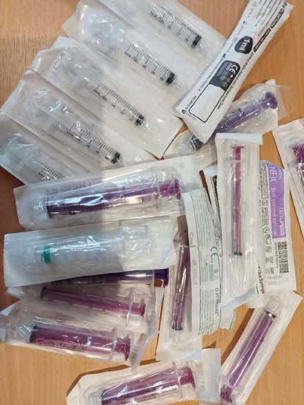 Photo of free Plastic syringes (NO NEEDLE) (Presteigne LD8) #1