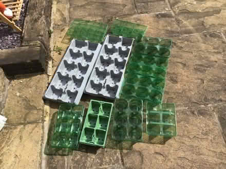 Photo of free Plant pot and plug holders (Northaw EN6) #1