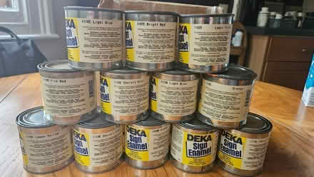 Photo of free Sign-Painting Enamel Paint (West Green N17) #1