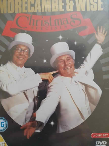 Photo of free 3 disc set of Morecambe & Wise (Pinders Heath WF1) #1