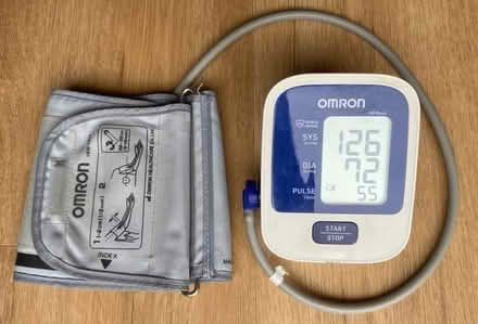 Photo of free Omron blood pressure gauge (Fleetville AL1) #1
