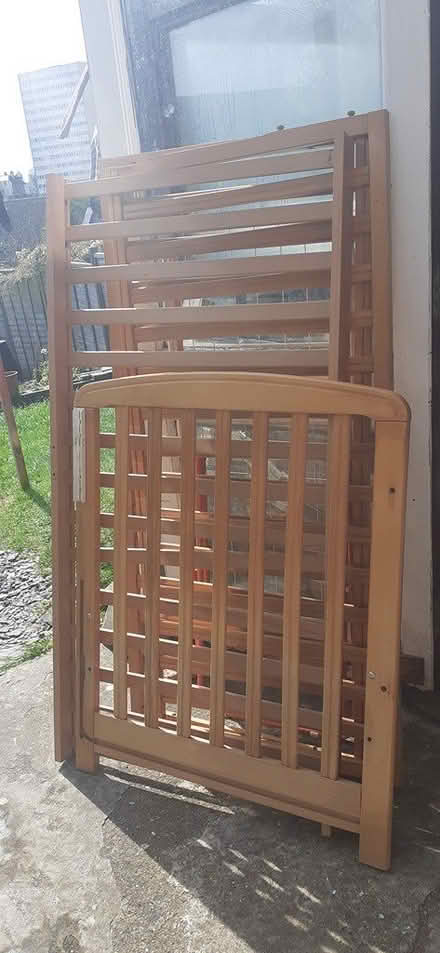 Photo of free Wooden Cot bolts missing (Hollingdean) #1