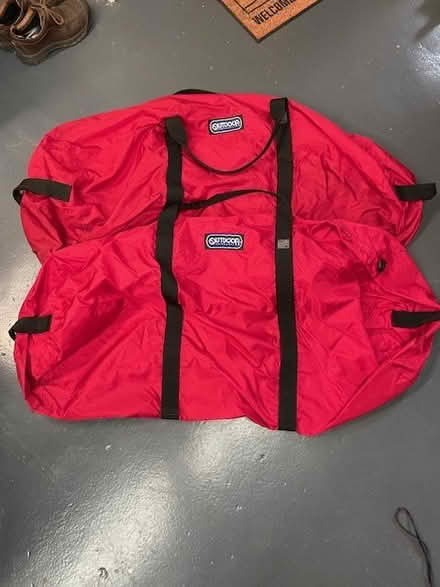 Photo of free Two oversized duffle bags (NE Portland (NE Couch & 32nd)) #1