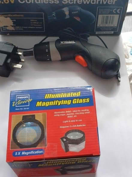 Photo of free Cordless screwdriver (Sandford on thames OX4) #1