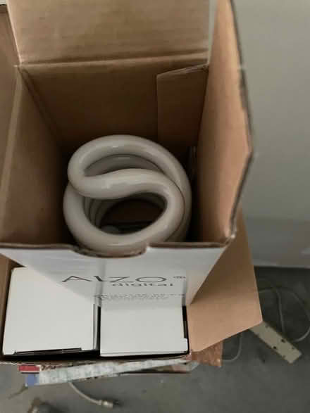 Photo of free Box of cfl bulbs (4) (Fremont Ca) #1