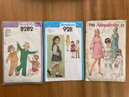 Photo of free 3 vintage sewing patterns (Aldrington BN3) #1
