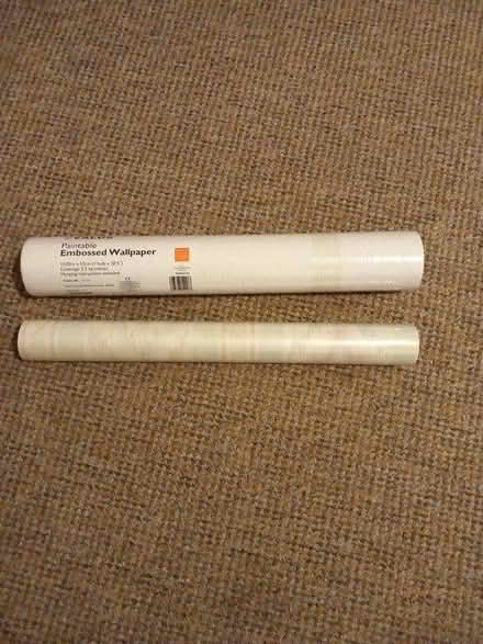Photo of free 2 rolls of unopened wallpaper (Edgeley SK3) #1